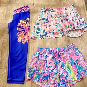 Lilly Pulitzer athletic wear lot